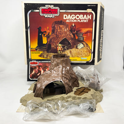Dagobah Playset - Complete in Canadian Box w/ Inserts - Vintage Kenner (1980)