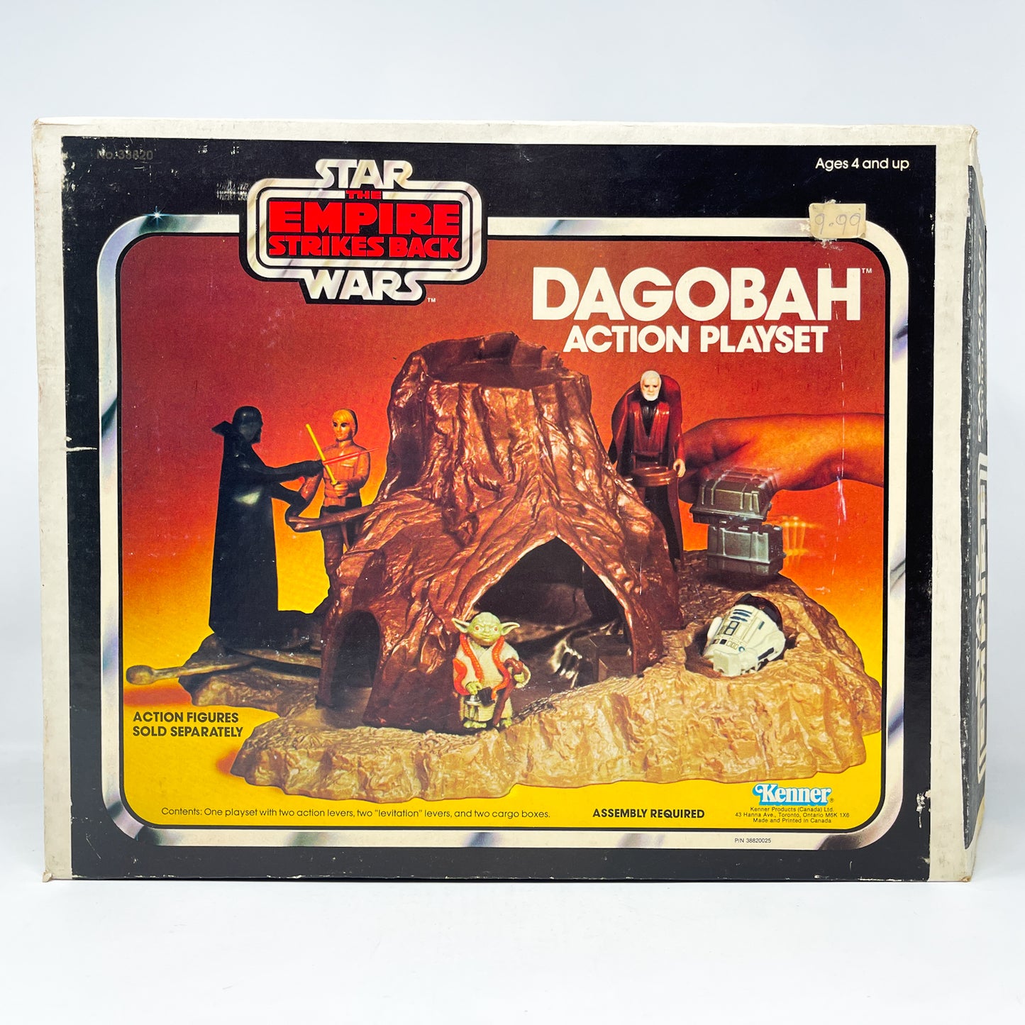 Dagobah Playset - Complete in Canadian Box w/ Inserts - Vintage Kenner (1980)