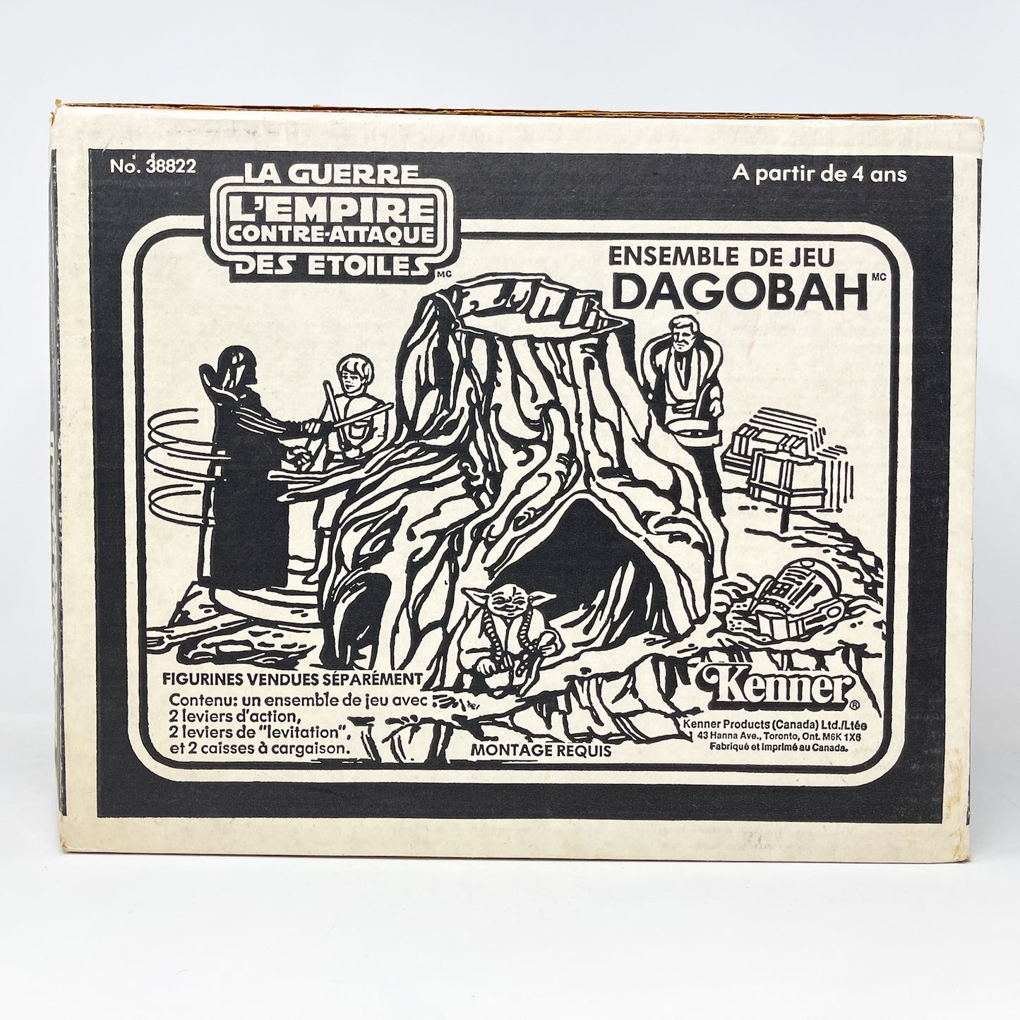 Dagobah Playset - Complete in Canadian Box w/ Inserts - Vintage Kenner (1980)