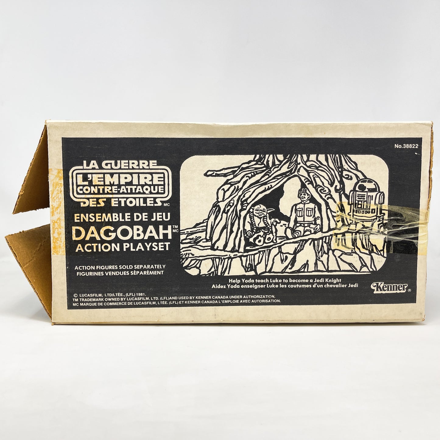 Dagobah Playset - Complete in Canadian Box w/ Inserts - Vintage Kenner (1980)