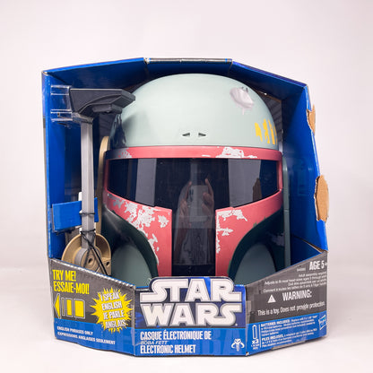 Boba Fett Electronic Helmet - Hasbro Clone Wars (2010)