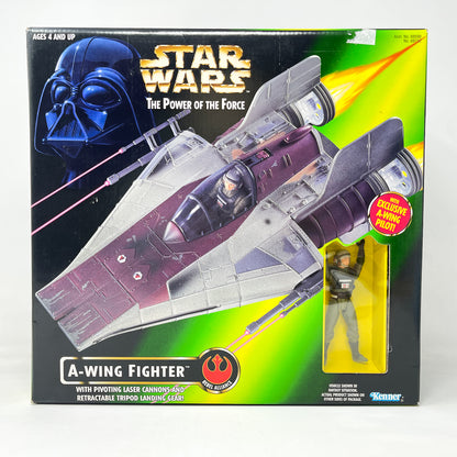 A-Wing Fighter - POTF2 Hasbro 1997 Star Was Vehicle - Sealed