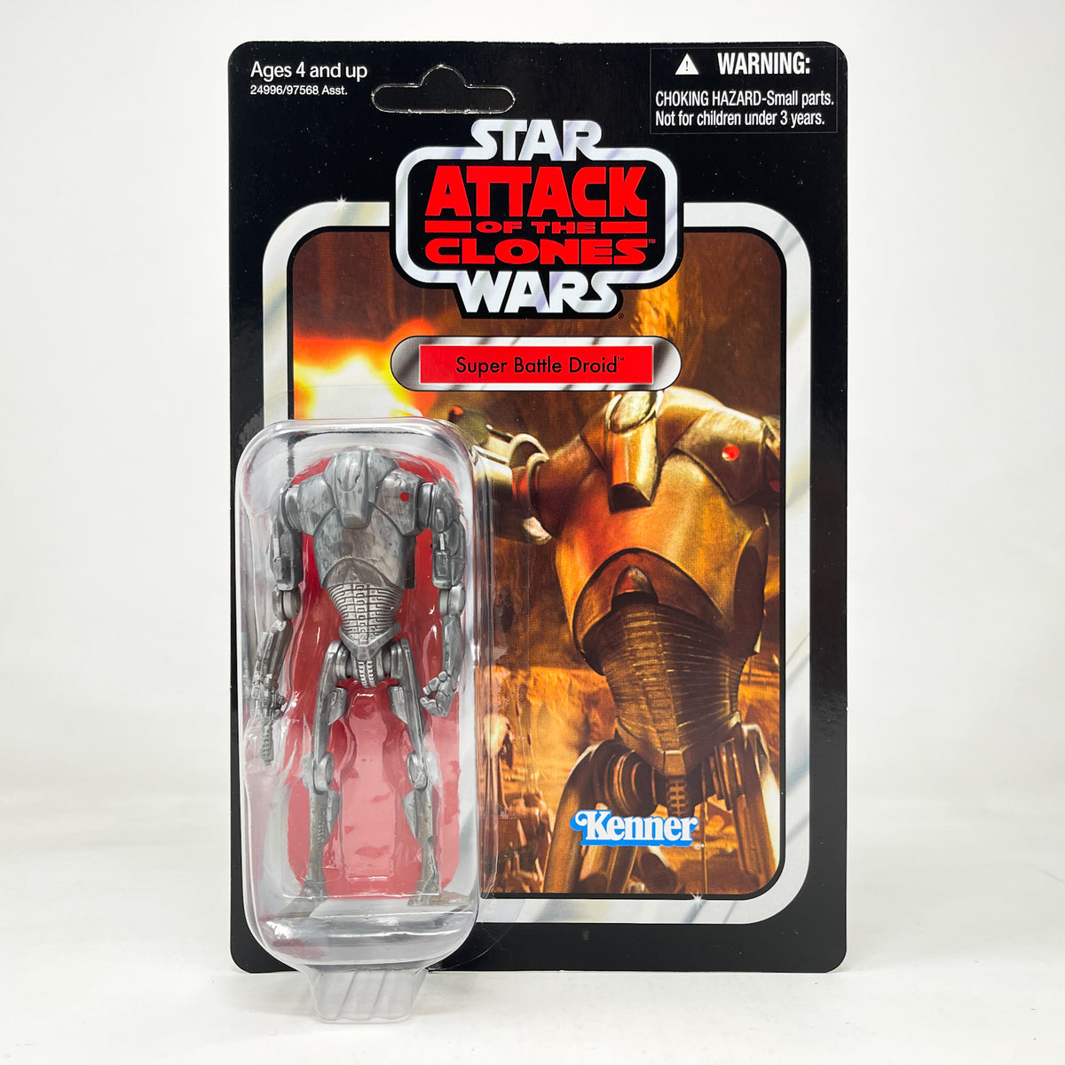 VC037 Super Battle Droid (2011) Unpunched - The Vintage Collection Hasbro Star Wars