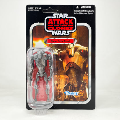 VC037 Super Battle Droid (2011) Unpunched - The Vintage Collection Hasbro Star Wars