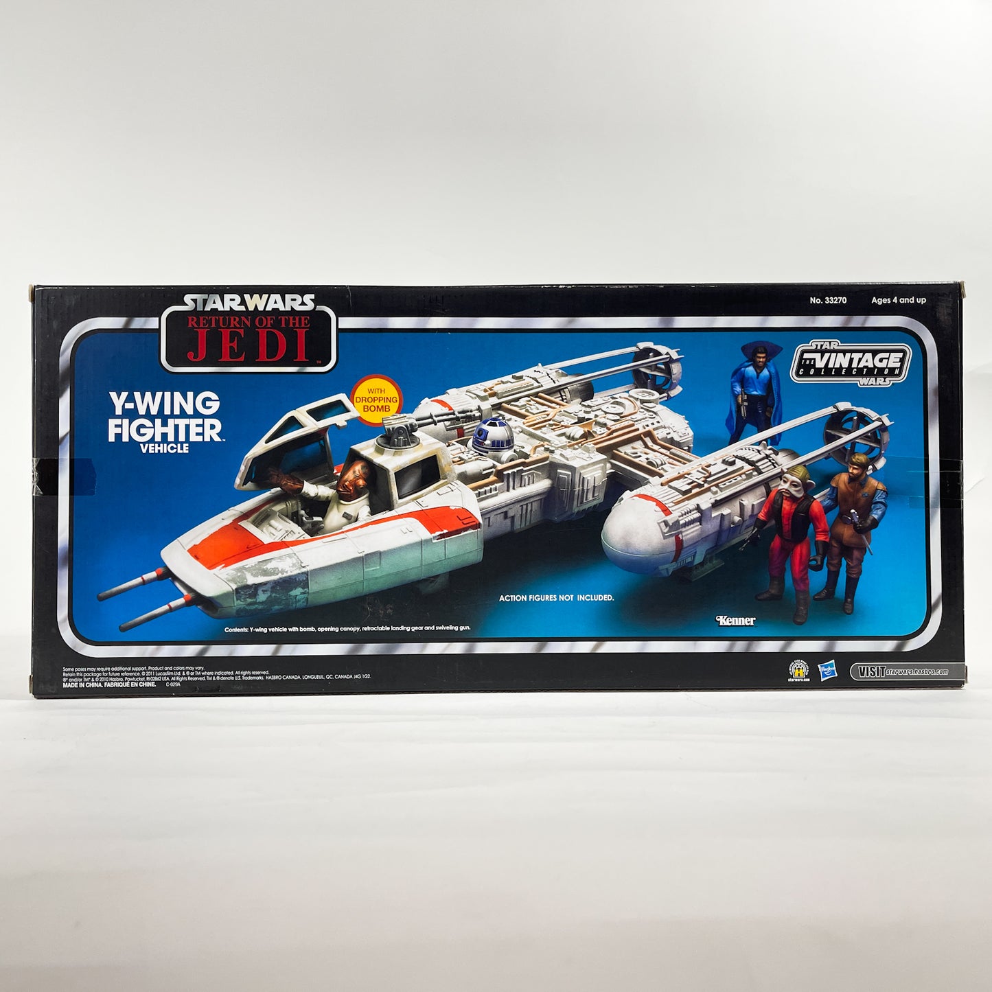 VC Y-Wing Fighter - ROTJ (2011) - The Vintage Collection Hasbro Star Wars Vehicle - MISB
