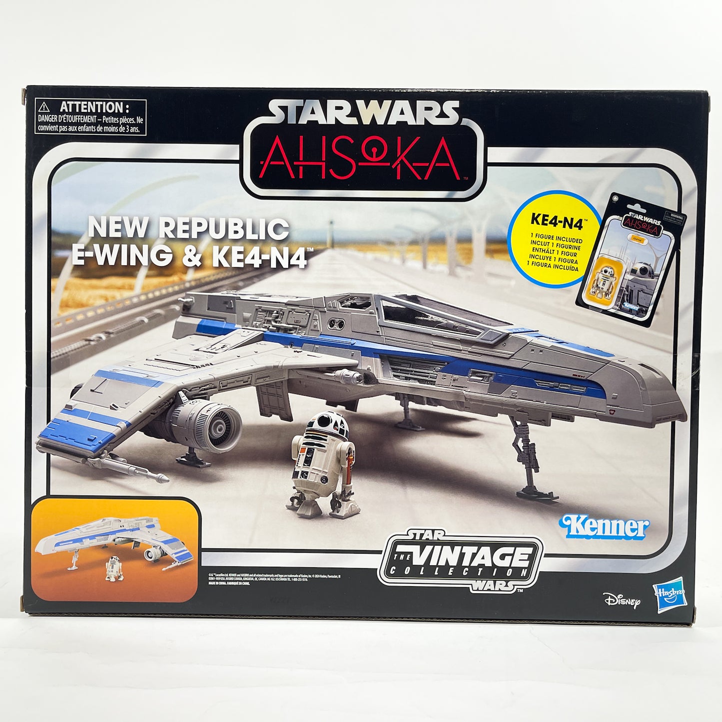 New Republic E-Wing & KE4-N4 - Hasbro Vintage Collection Ship & Figure (2024)