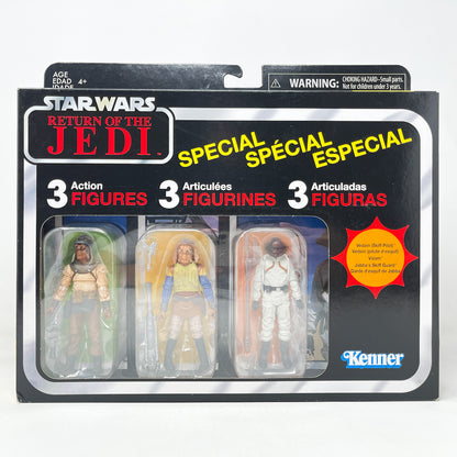VC Skiff Guards Set - Vizam - Vedain - Brock Starsher - Hasbro The Vintage Collection Star Wars Special Action Figure Set