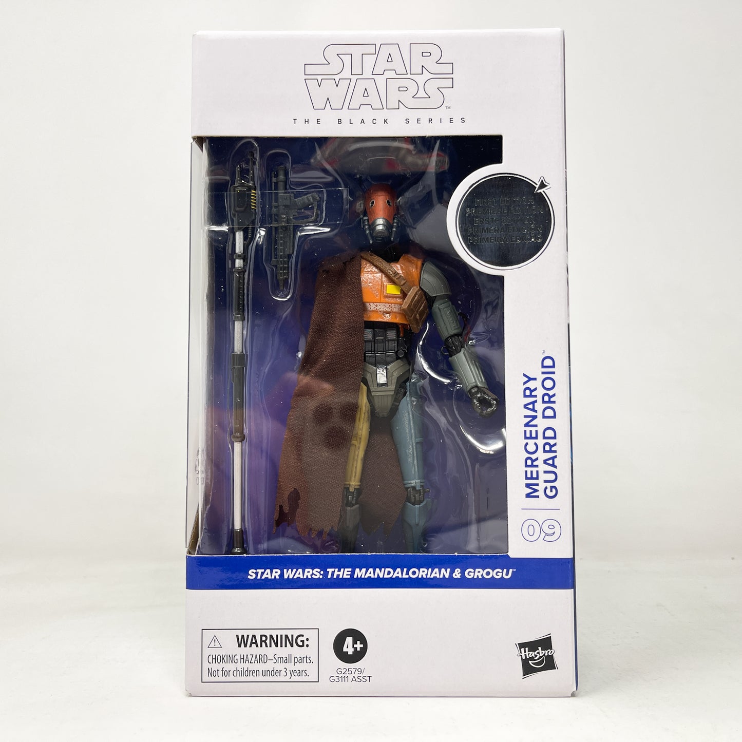 Mercenary Guard Droid WHITE BOX - The Mandalorian and Grogu #09 - Hasbro Black Series (2026)