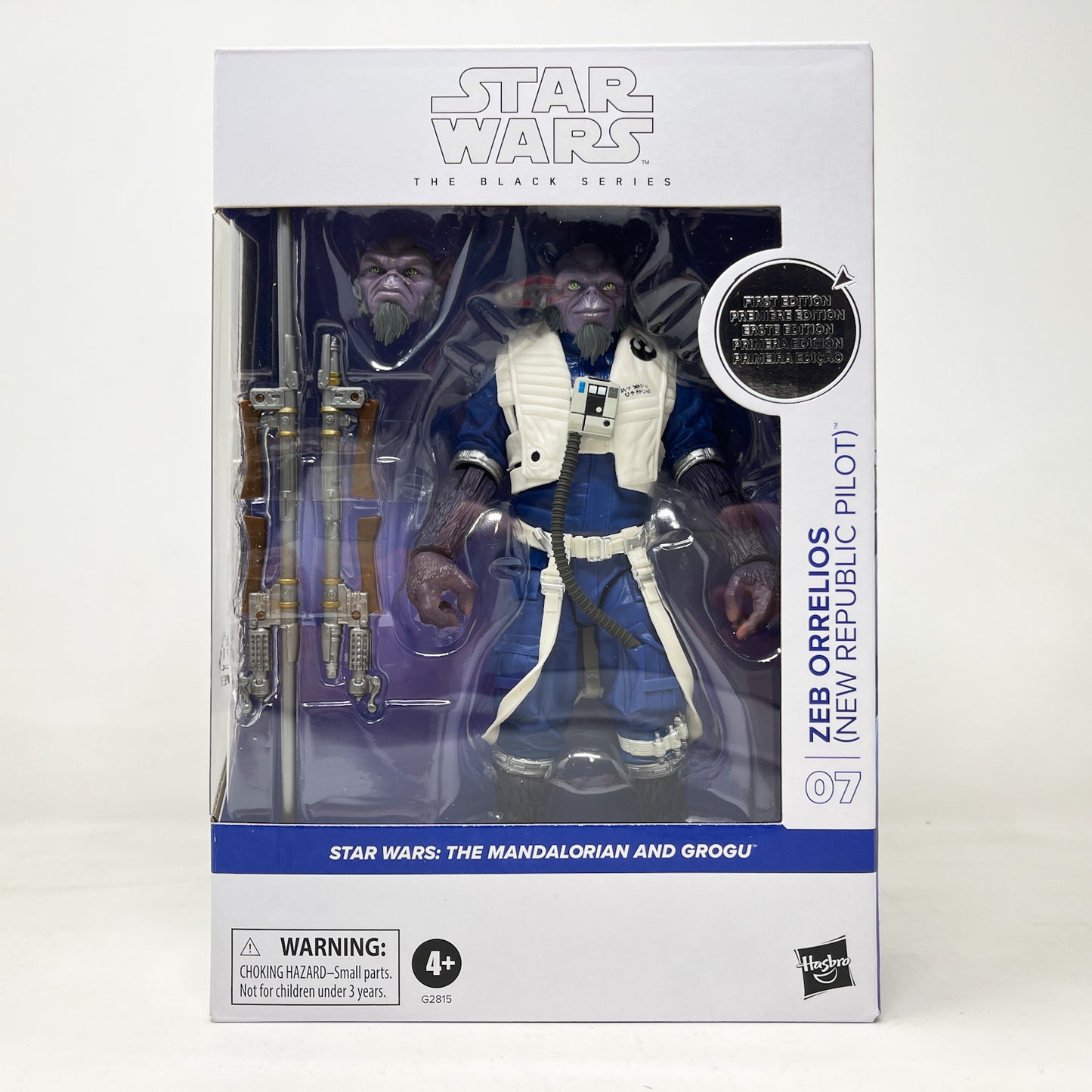 Zeb Orrelios (New Republic Pilot) WHITE BOX Deluxe - The Mandalorian and Grogu #07 - Hasbro Black Series (2026)