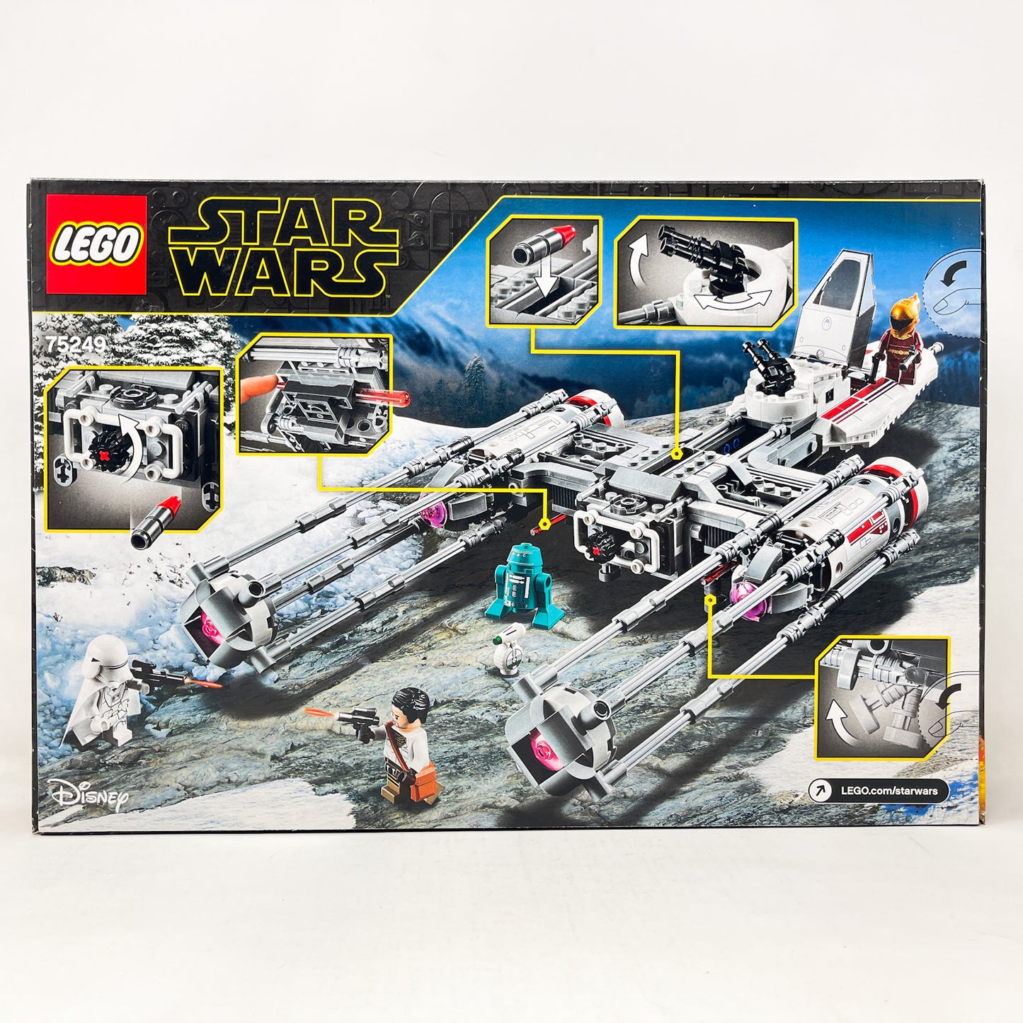 Lego 75249 Resistence Y-Wing Starfighter - Retired (2019) - Sealed