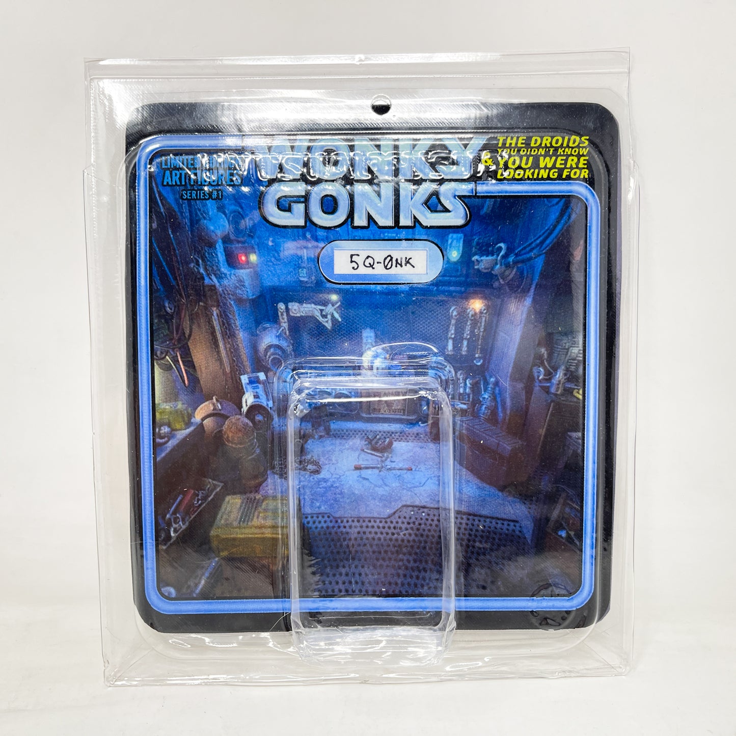 Custom Figure – Wonky Gonks 5Q-0NK "Sq0nk" 3.75" Action Figure Star Wars