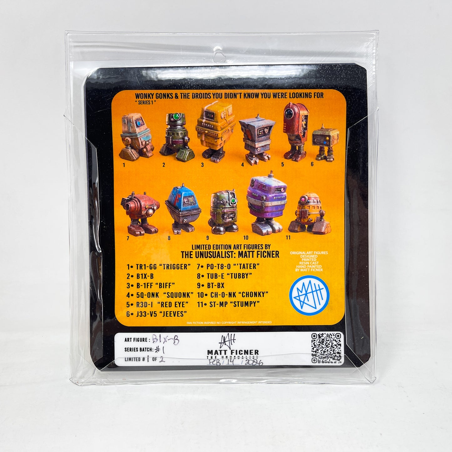 Custom Figure – Wonky Gonks B1X-B - 3.75" Action Figure Star Wars