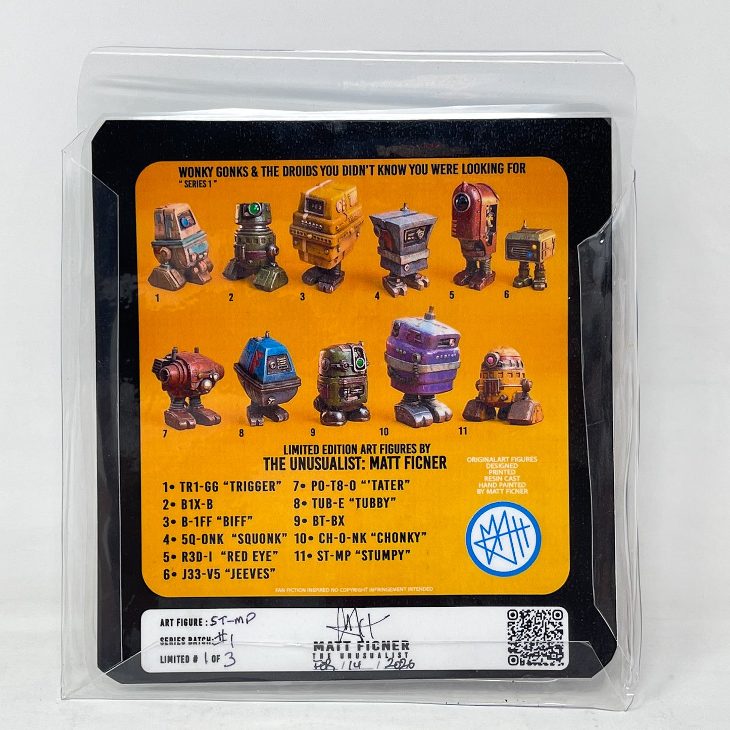 Custom Figure – Wonky Gonks BT-BX 3.75" Action Figure Star Wars