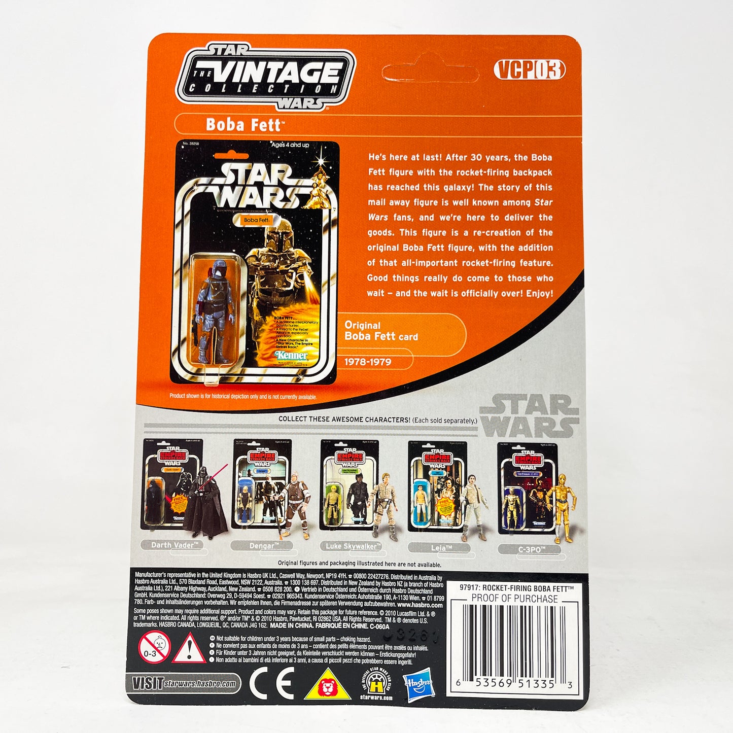 VCP03 Rocket-Firing Boba Fett  - The Vintage Collection
