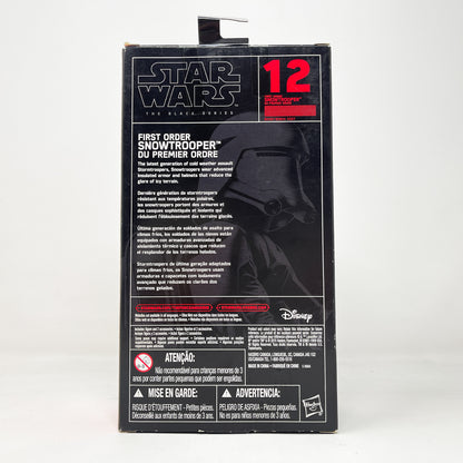 First Order Snow Trooper #12 - Hasbro Black Series (2019)