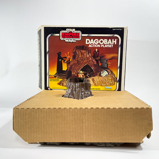 Dagobah Playset - Complete in Canadian Box w/ Inserts - Vintage Kenner (1980)