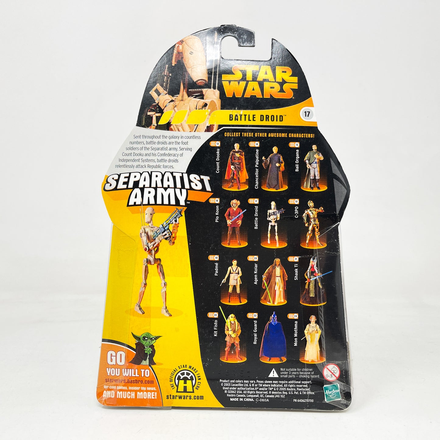 Battle Droid (Separatist Army) #17 - Hasbro ROTS 2005