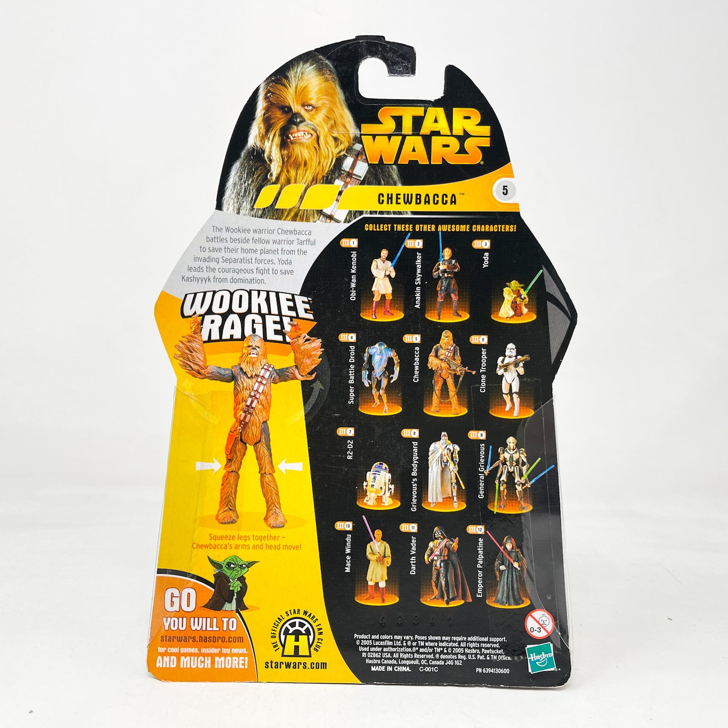 Chewbacca (Wookie Rage) #05 - Hasbro ROTS 2005
