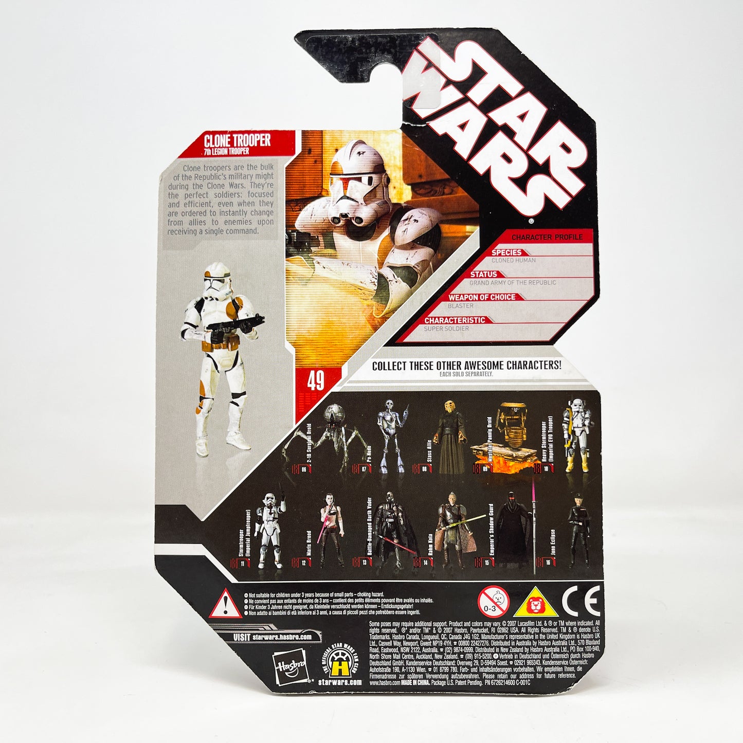 Clone Trooper 7th Legion #49 - Hasbro 30th Anniversary Collection 3.75"