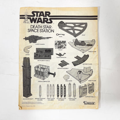Death Star Playset - Complete in Canadian Suitcase Box - Vintage Kenner (1978)