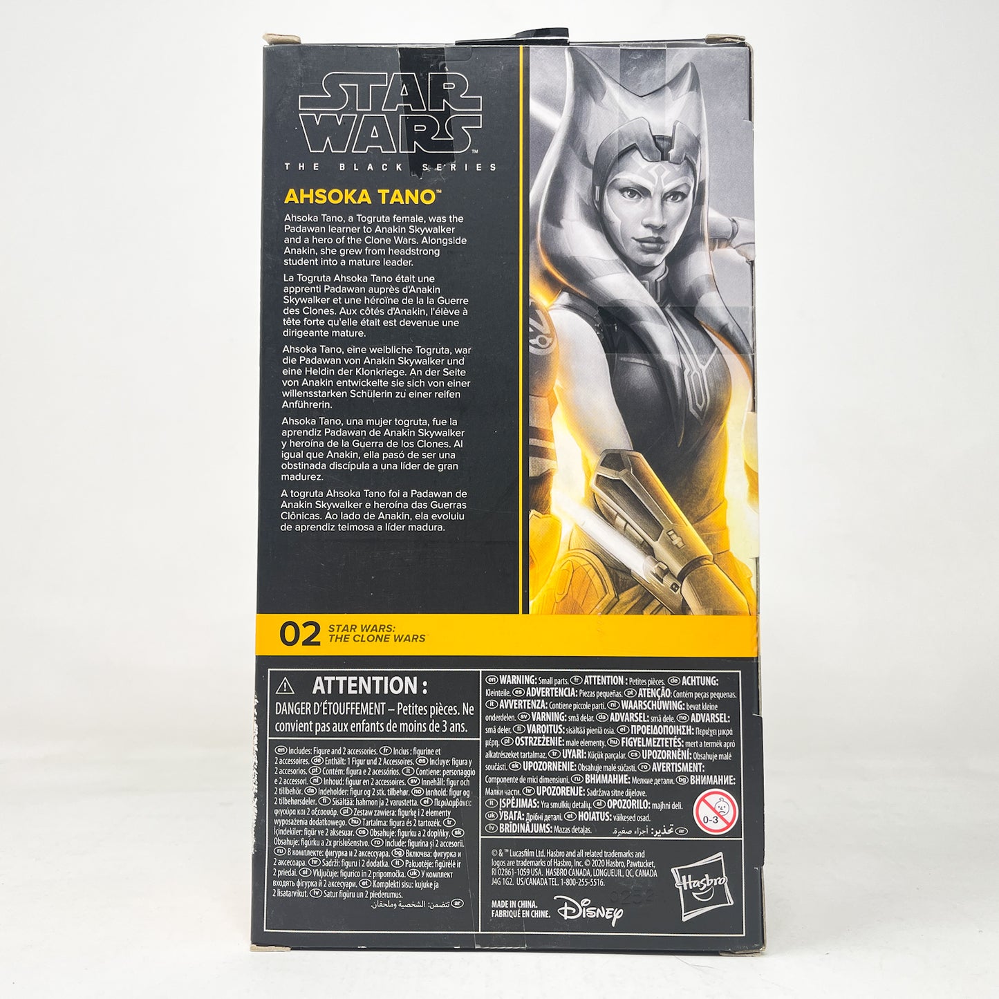 Ahsoka Tano (Clone Wars) CW 02 - Hasbro Black Series (2020)