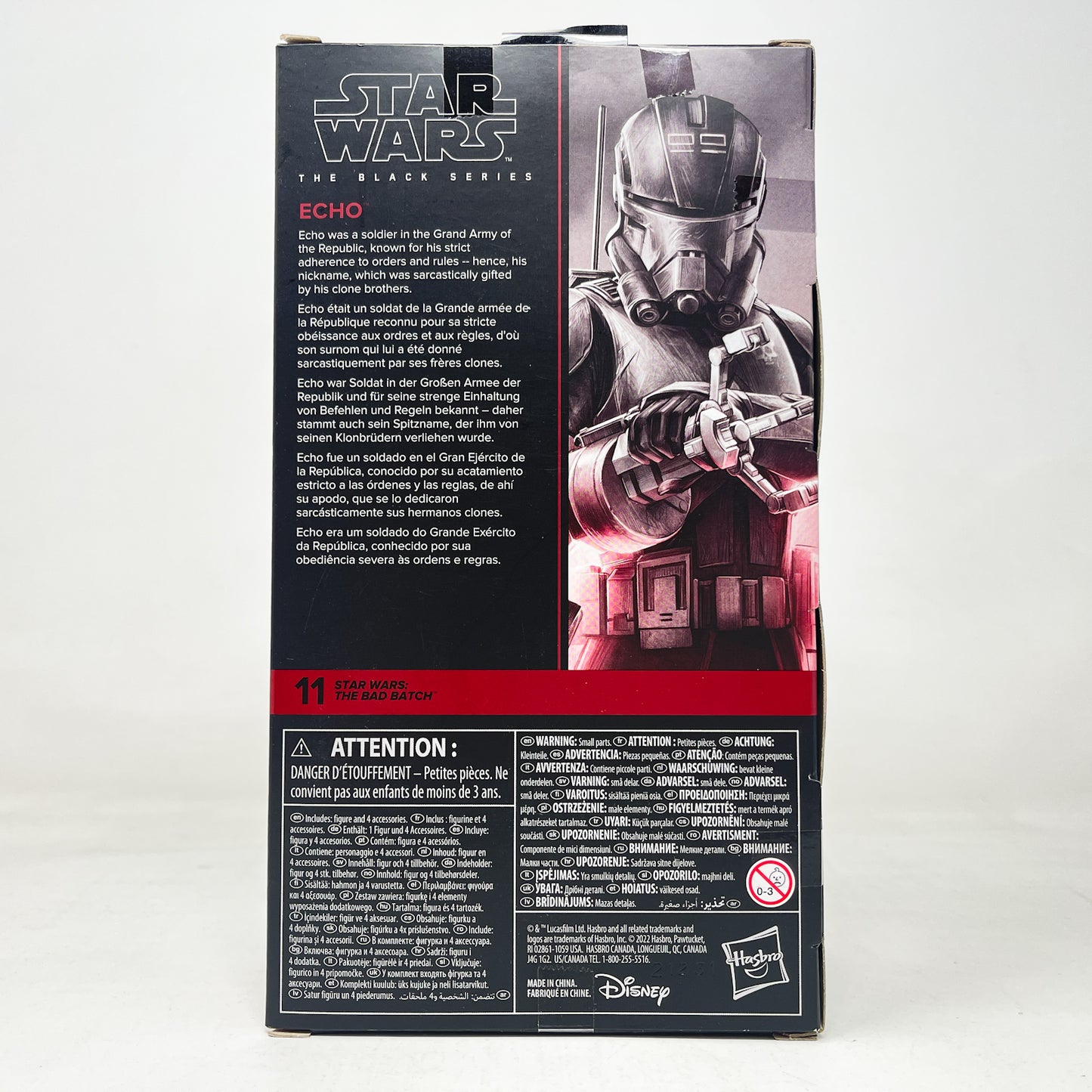 Echo (Bad Batch) BB 11 - Hasbro Black Series (2022)