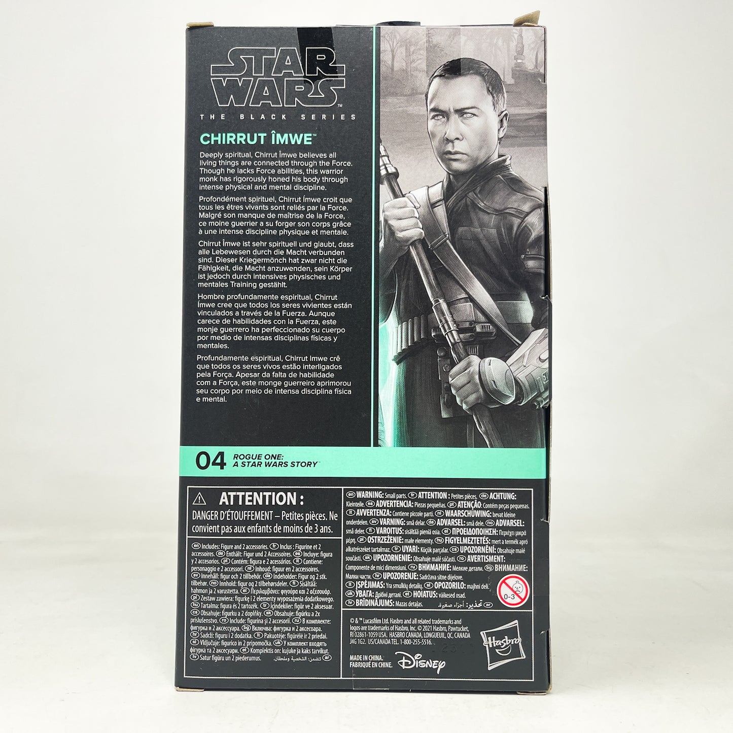 Chirrut Imwe (Rogue One) RO04 - Hasbro Black Series (2021)