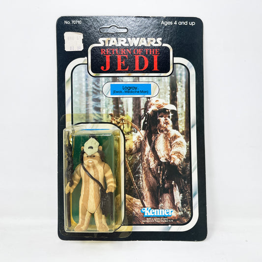 Logray (Ewok Medicine Man) ROTJ 65B - Mint on Card - Vintage Kenner (1983)