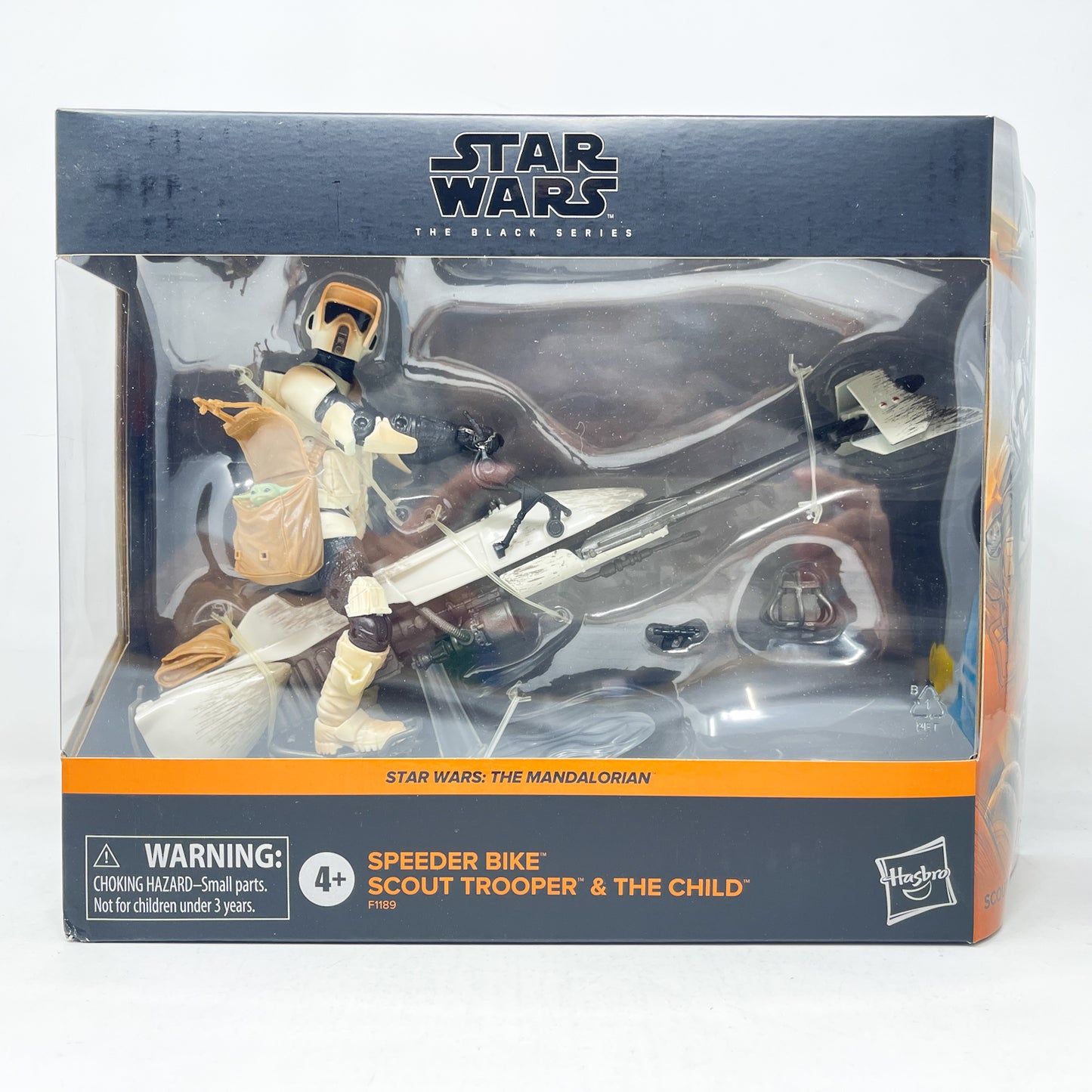 Speeder Bike Scout Trooper and The Child - Hasbro Black Series (2020)