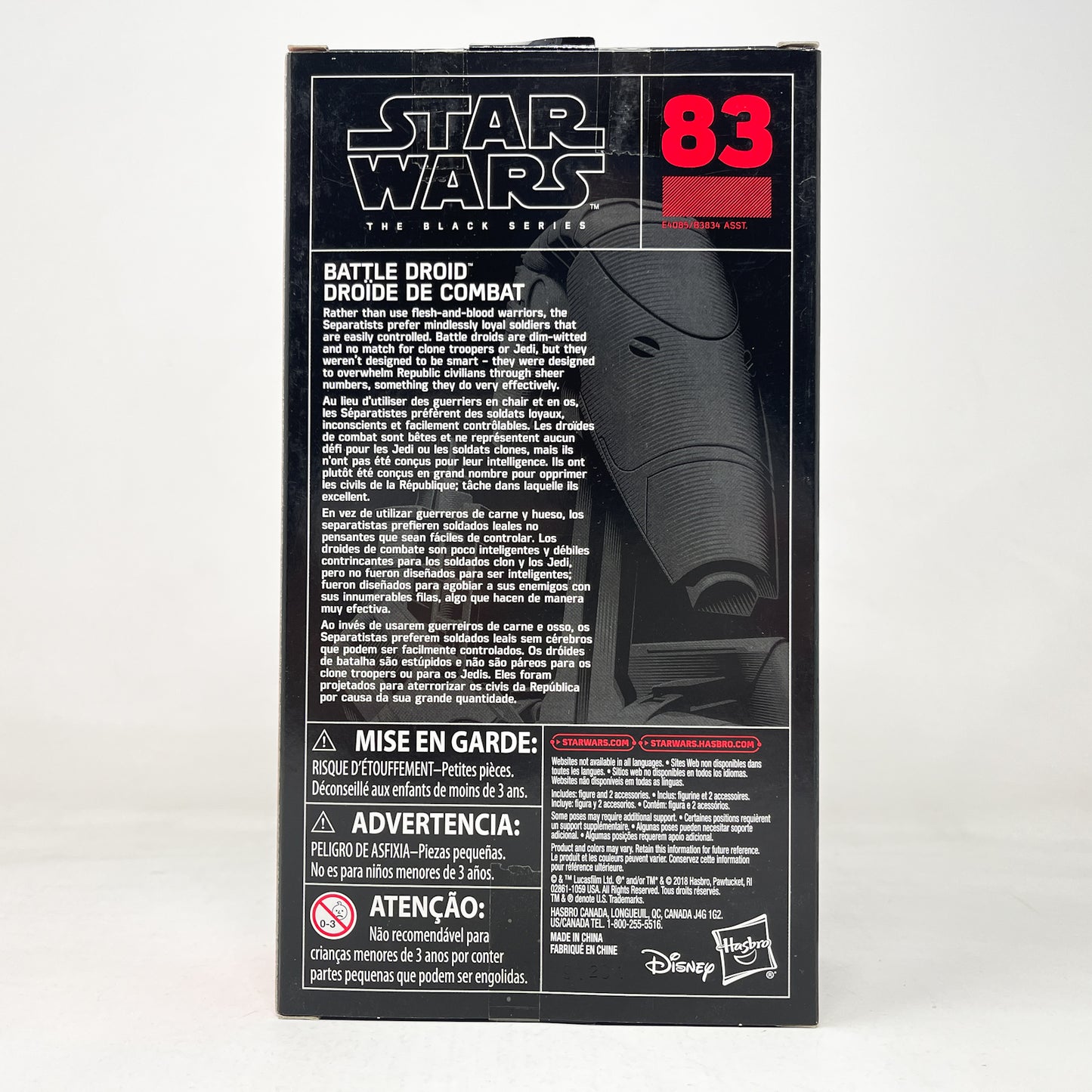 Battle Droid #83 - Hasbro Black Series (2019)