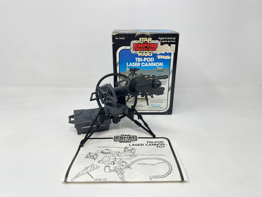 Mini-Rig Tri-Pod Laser Cannon - Complete in Canadian ESB Box - Kenner (1982)