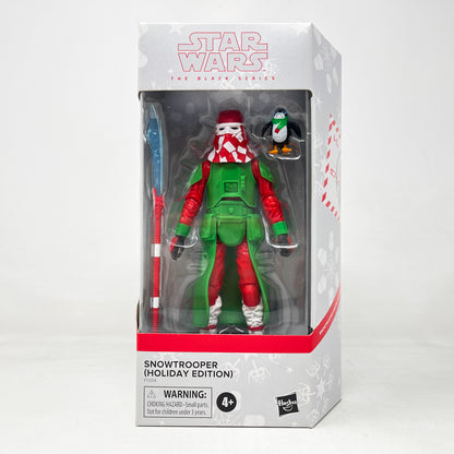 Holiday Snowtrooper with Porg - Hasbro Black Series (2020)