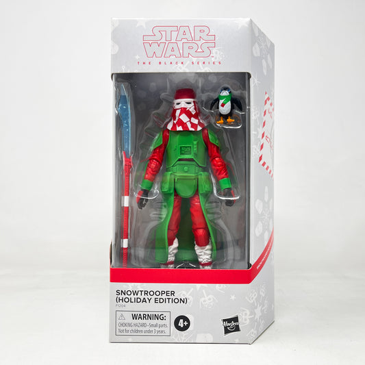 Holiday Snowtrooper with Porg - Hasbro Black Series (2020)