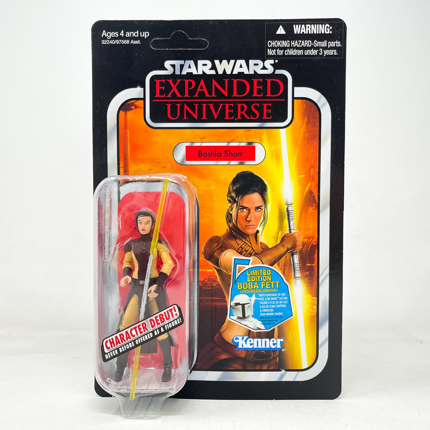 VC069 Bastila Shan (KOTOR) - Unpunched Card - The Vintage Collection Hasbro Star Wars