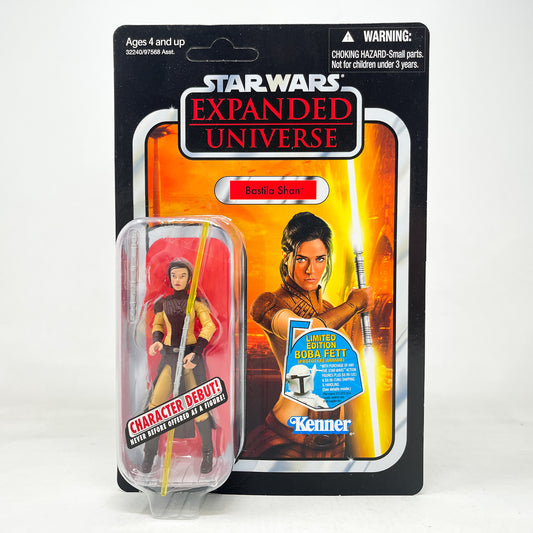 VC069 Bastila Shan (KOTOR) - Unpunched Card - The Vintage Collection Hasbro Star Wars