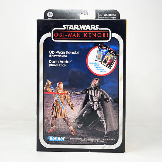 VC290 Obi-Wan Kenobi & VC291 Darth Vader Showdown 2 Pack (2023)- The Vintage Collection