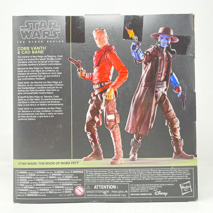Cobb Vanth & Cad Bane BOBF 2-Pack - Hasbro Black Series (2023)