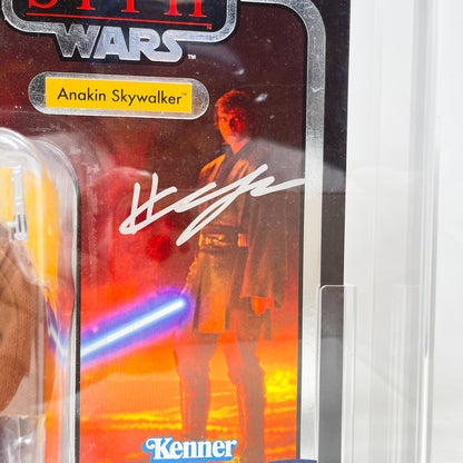 Hayden Christensen Autographed VC013 Anakin Skywalker FOIL - ROTS 2010 - Hasbro The Vintage Collection