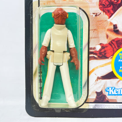 Admiral Ackbar ROTJ 65A Canadian - Mint on Card - Vintage Kenner 1983