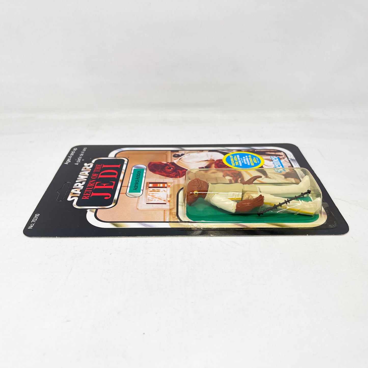 Admiral Ackbar ROTJ 65A Canadian - Mint on Card - Vintage Kenner 1983