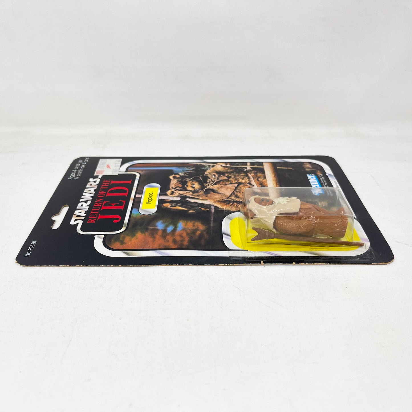 Paploo ROTJ 77-Back Canadian Cardback - Mint on Card - Vintage Kenner 1984
