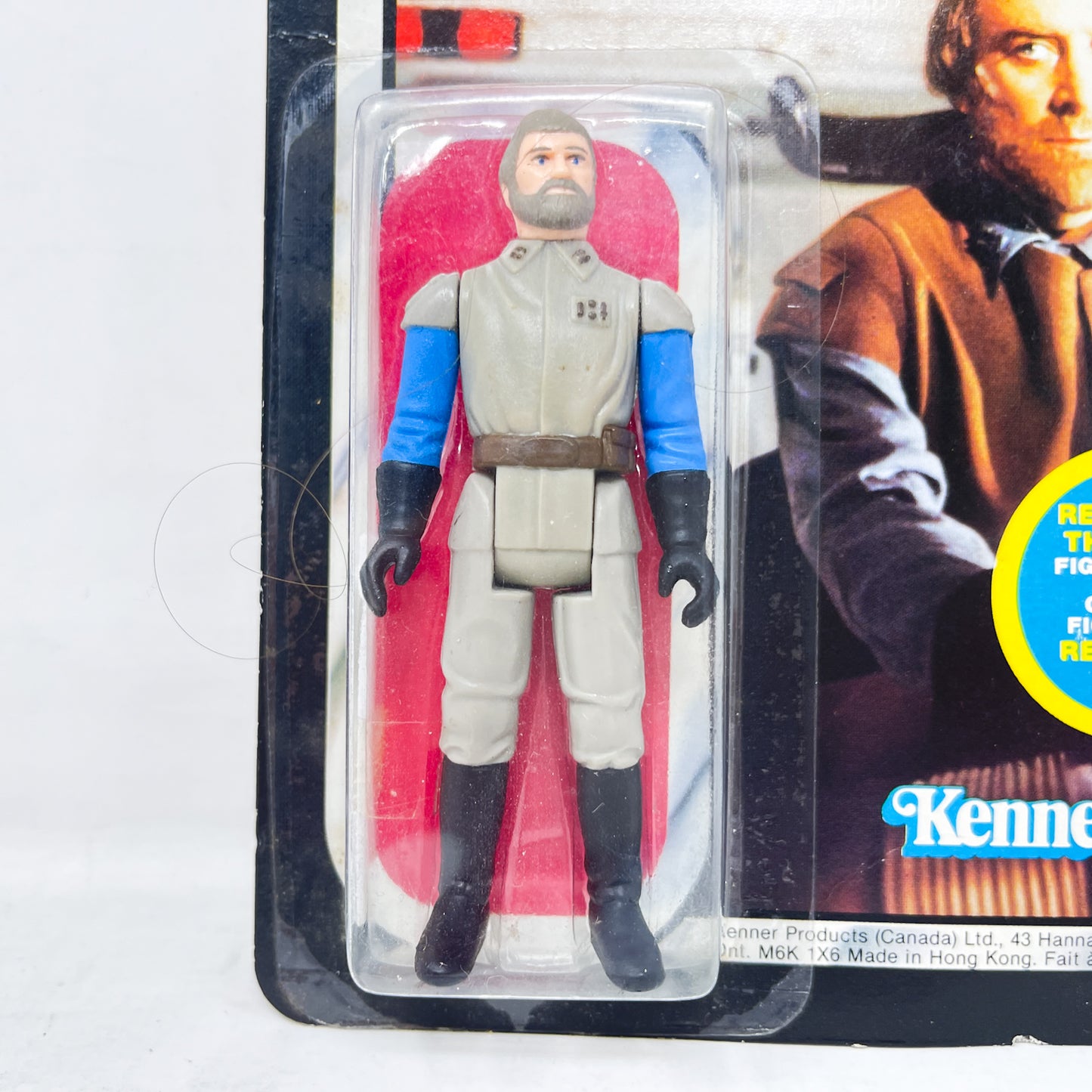General Madine Canadian ROTJ 65A Back - Mint on Card