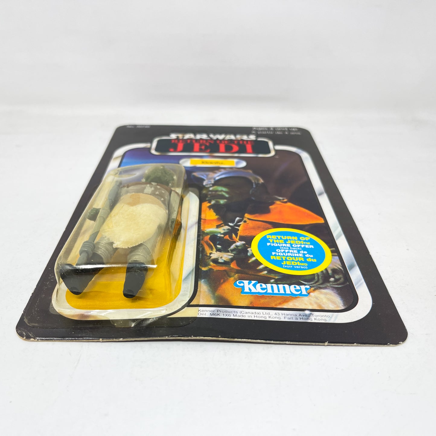 Klaatu ROTJ 65A-back Canadian - Mint on Card - Vintage Kenner