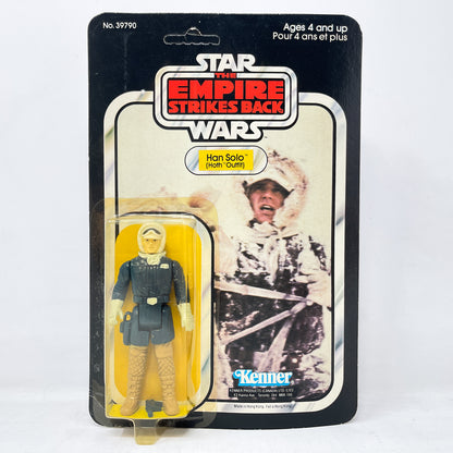 Han Solo (Hoth Outfit) on ESB 31A Canadian Cardback - Mint on Card - Vintage Kenner 1980