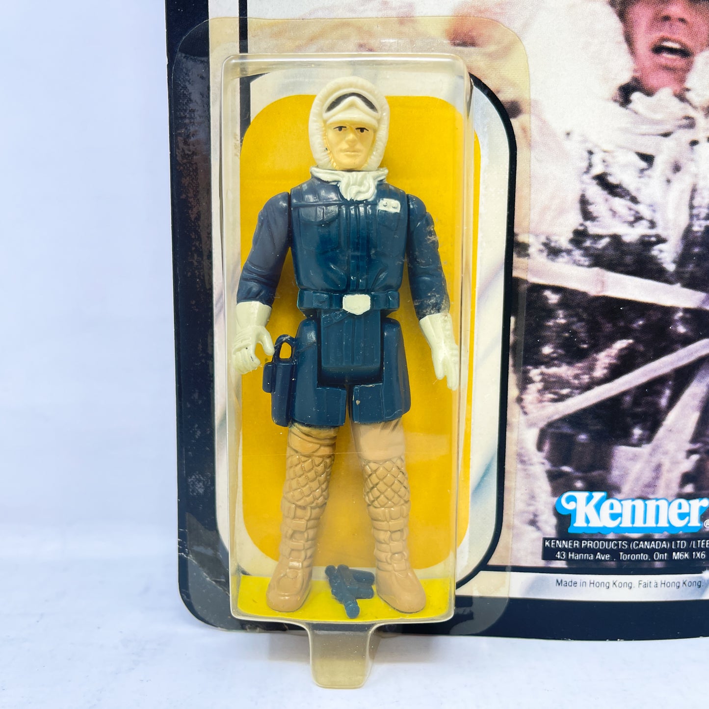Han Solo (Hoth Outfit) on ESB 31A Canadian Cardback - Mint on Card - Vintage Kenner 1980