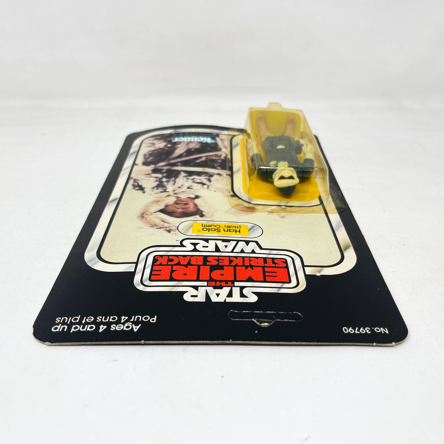 Han Solo (Hoth Outfit) on ESB 31A Canadian Cardback - Mint on Card - Vintage Kenner 1980