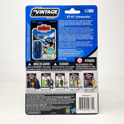 VC005 AT-AT Commander - Canadian  Cardback - Hasbro Vintage Collection