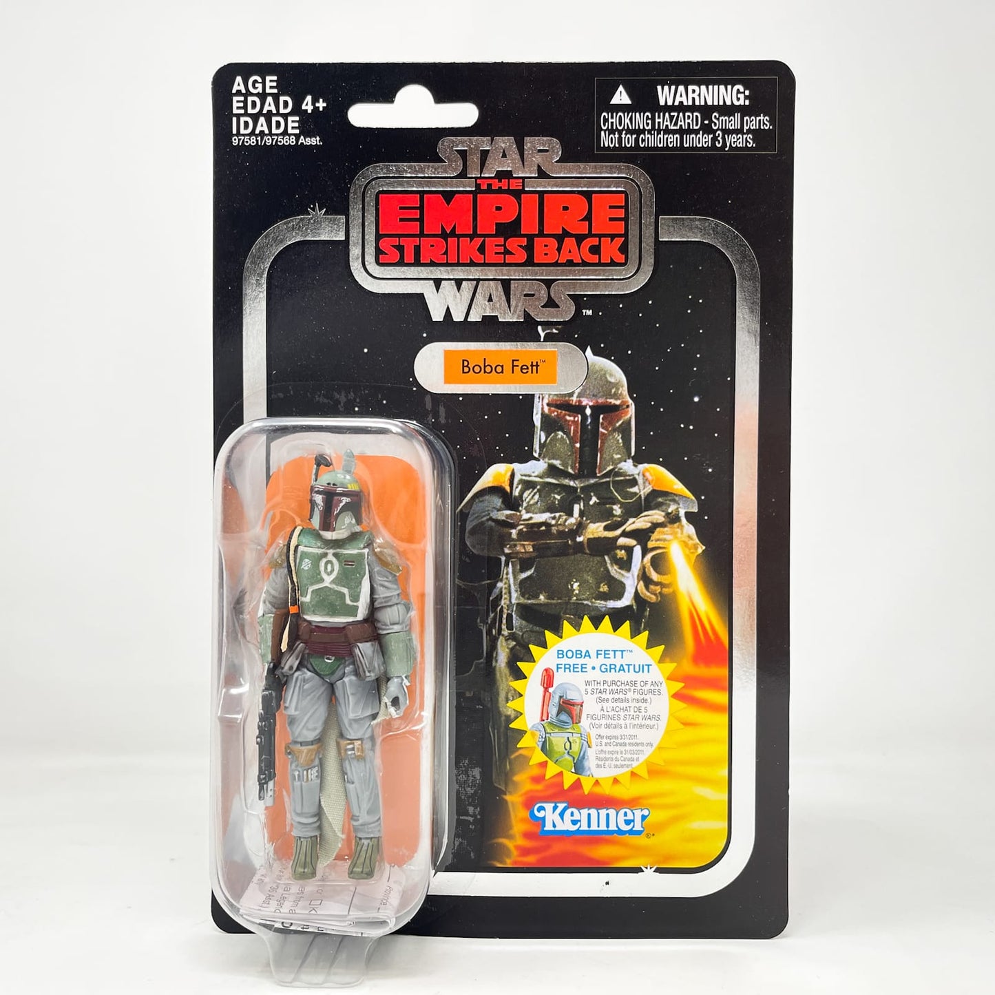 VC009 Boba Fett ESB FOIL - Canadian Cardback - The Vintage Collection (2010)