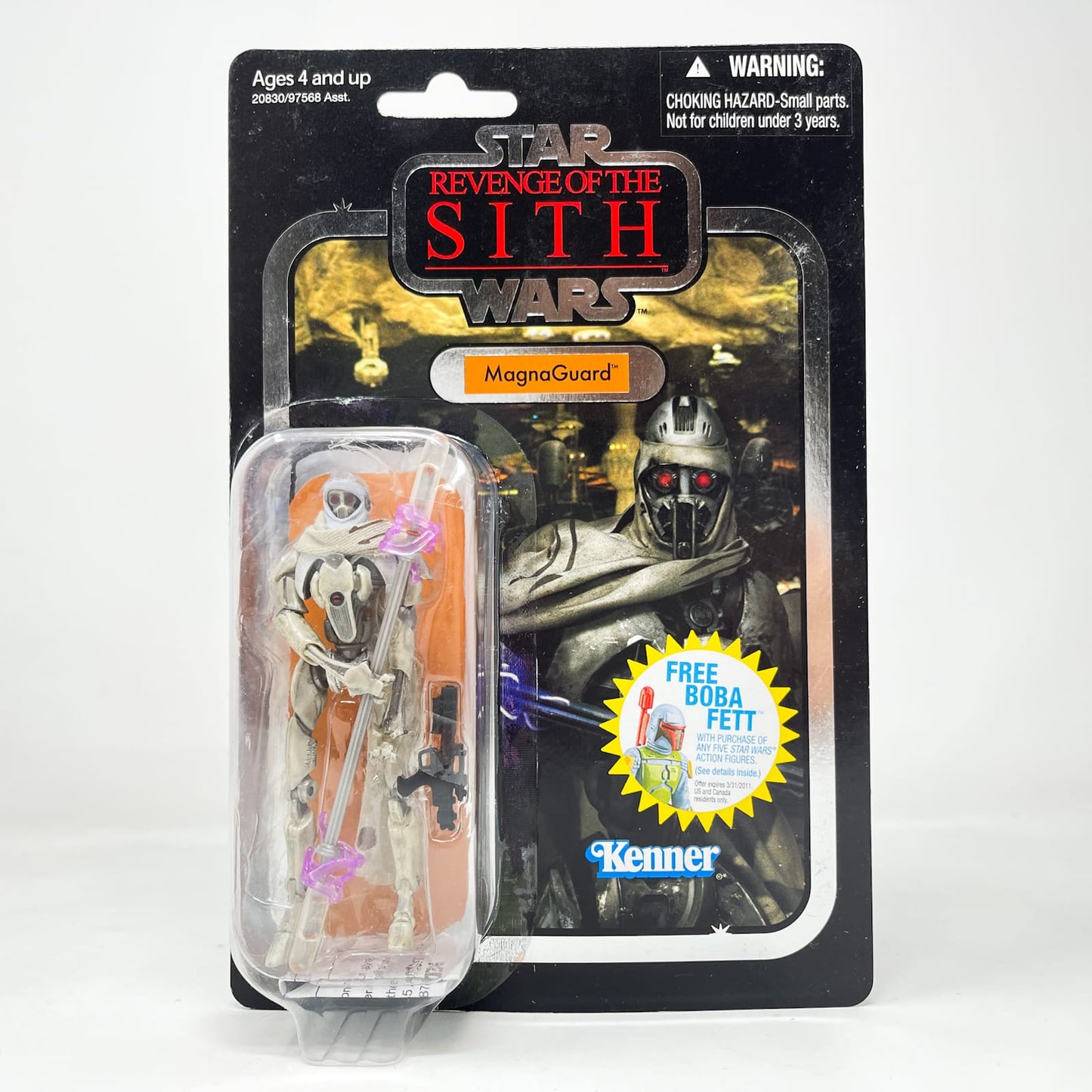 VC018 MagnaGuard - FOIL Cardnack (2010) - Hasbro Vintage Collection