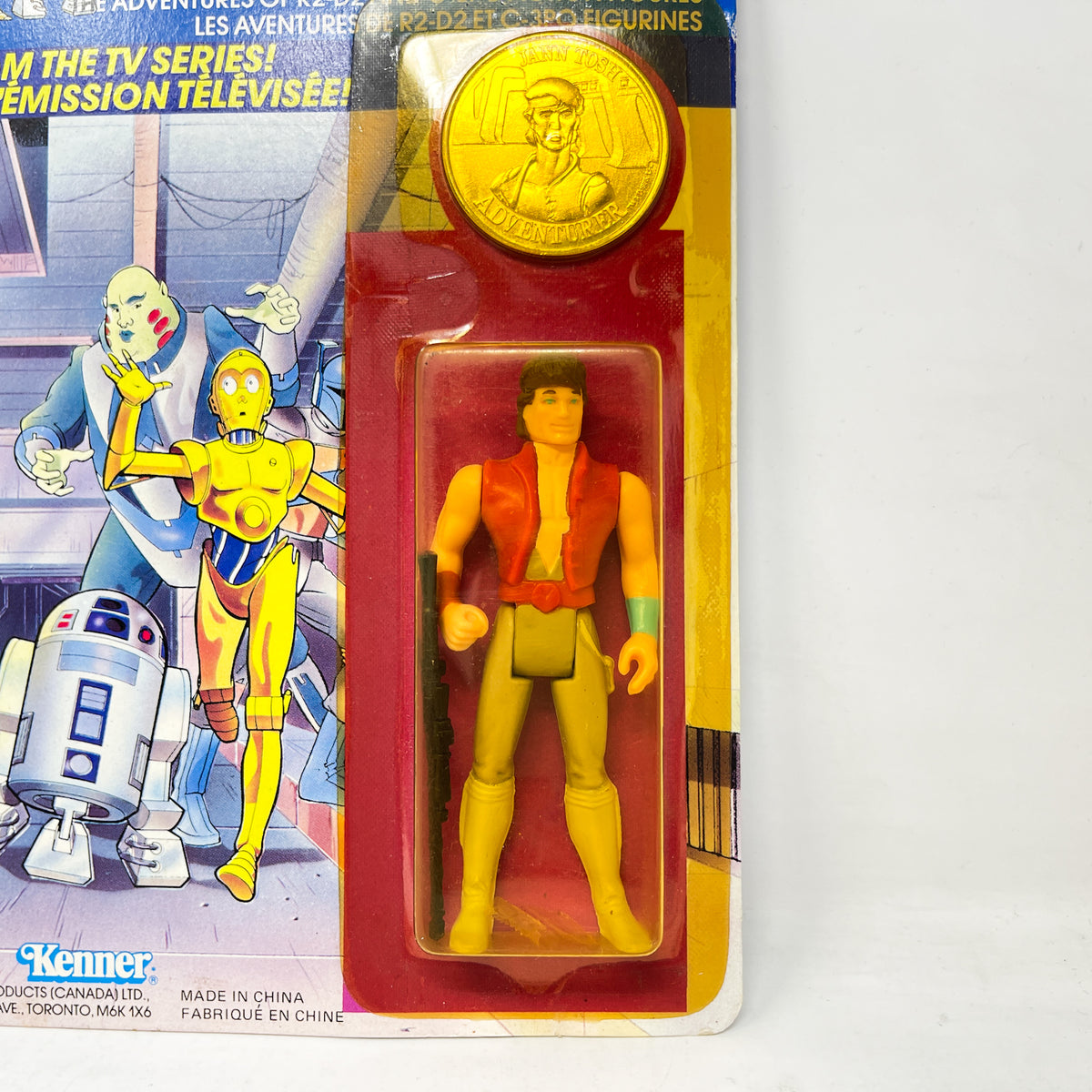 Droids Jann Tosh - Mint on Canadian Card - Vintage Kenner (1985)